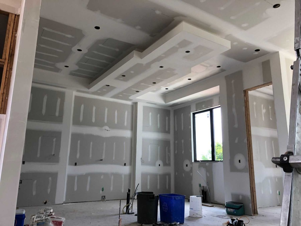 Drywall and paint work by KM Contracting